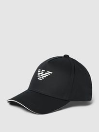 Basecap mit Logo-Print von Emporio Armani Grau / Schwarz - 8