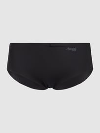 Panty van microgaren - naadloos  van Sloggi Grijs / zwart - 30
