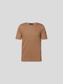 T-Shirt aus Leinen von Lardini Weiß - 32
