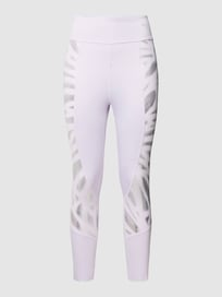 Legging met labeldetails van PUMA PERFORMANCE Paars - 30