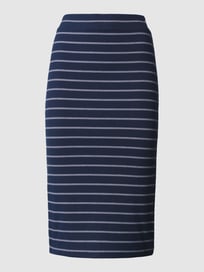 Midirok met streepmotief van Tommy Jeans Blauw / turquoise - 41