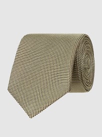 Stropdas van pure zijde (7 cm) van Blick Groen - 22