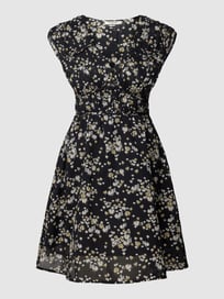 Blousejurk met all-over motief van Scotch & Soda Grijs / zwart - 22