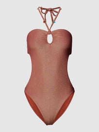 Badpak met cut-outs van Wolford Oranje - 46