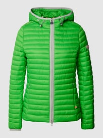 Gewatteerd jack met labeldetails van Frieda & Freddies Groen - 31