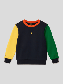 Pullover im Colour-Blocking-Design von Polo Ralph Lauren Kids Blau / Türkis - 18