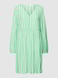 Mini-jurk met streepmotief van Tom Tailor Denim Groen - 5