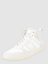 High top sneakers van leer, model 'Palermo' van Pantofola dOro Wit - 29