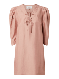 Mini-jurk met vetersluiting  van Bash Roze - 14