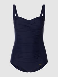 PLUS SIZE badpak met plooien van LASCANA Blauw / turquoise - 19