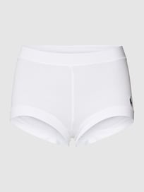 Pyjama-Shorts mit Label-Stitching von Polo Ralph Lauren Weiß - 6