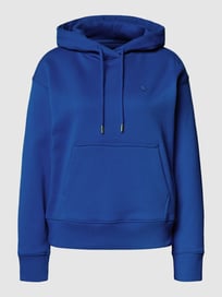 Hoodie met labeldetail, model 'Icon' van Gant Blauw / turquoise - 41