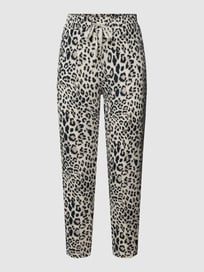 Sweatpants mit Animal-Print von Christian Berg Woman Weiß - 22