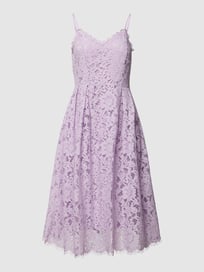 Cocktailkleid mit Herz-Ausschnitt von Jake*s Cocktail Lila - 1