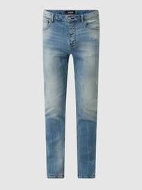 Skinny Fit Jeans mit Stretch-Anteil Modell 'Equator' von Raizzed Blau / Türkis - 15