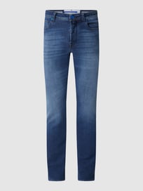 Jeans mit Stretch-Anteil Modell 'Bard' von Jacob Cohen Blau / Türkis - 6