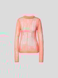Pullover in Grobstrick-Optik von Rick Owens Rosa - 32