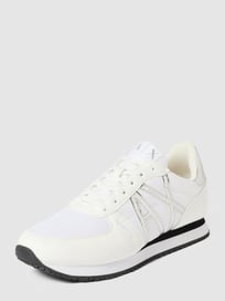 Sneakers met labeldetails van ARMANI EXCHANGE Wit - 39