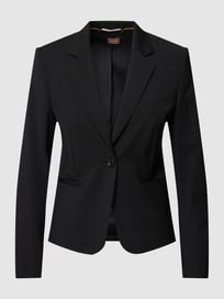 Blazer mit Knopfverschluss Modell 'Jarua' von BOSS Grau / Schwarz - 19