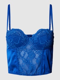 Crop Top mit Lochstickerei von BDG Urban Outfitters Blau / Türkis - 23