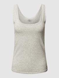 Tanktop mit Label-Stitching von Polo Ralph Lauren Grau / Schwarz - 10