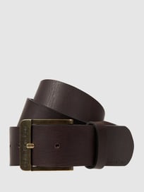 Ledergürtel mit Dornschließe von CK Calvin Klein Braun - 47