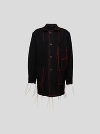 Oversized Jacke mit Ziernähten von Maison Margiela Blau / Türkis - 3
