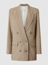 Blazer met kasjmier, model 'Juliette' van Ivy Oak Bruin - 34