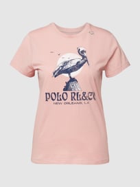 T-Shirt mit Motiv-Print von Polo Ralph Lauren Rot - 11