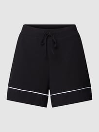 Shorts met elastische band van Esprit Grijs / zwart - 46