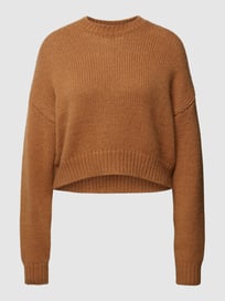 Gebreide pullover met ronde hals - Ann-Kathrin Götze X P&C van Ann-Kathrin Goetze X P&C Bruin - 17