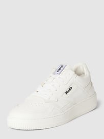 Sneakers met labeldetails van MoEa Wit - 33
