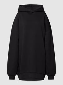 Sweatkleid mit Kapuze von Karo Kauer Grau / Schwarz - 39