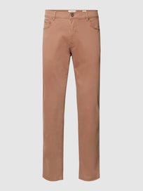 Straight Fit Chino mit Label-Detail Modell 'Cadiz' von Brax Weiß - 10