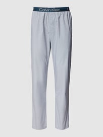 Pyjama-Hose mit Label-Print von Calvin Klein Underwear Blau / Türkis - 31