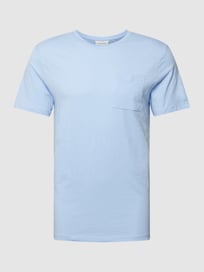 T-Shirt mit Brusttasche Modell 'THOR' von Casual Friday Blau / Türkis - 20