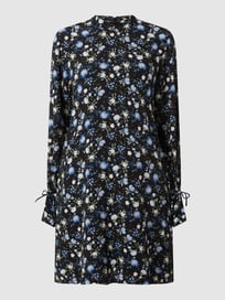 Jurk met all-over motief  van Jake*s Casual Grijs / zwart - 43
