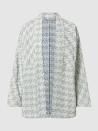 Jacke mit Webmuster Modell 'Kim' von Mango Blau / Türkis - 13