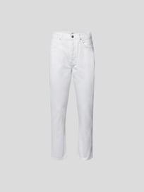 Slim Fit Jeans mit Brand-Detail von Anine Bing Weiß - 3