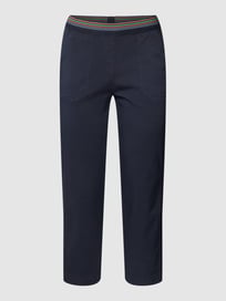Broek met elastische band, model 'SUE' van Toni Dress Blauw / turquoise - 37