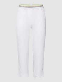 Broek met elastische band, model 'SUE' van Toni Dress Wit - 33
