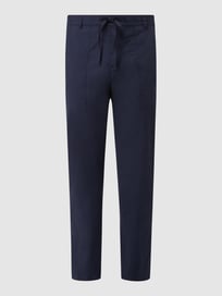 Joggingbroek met stretch  van DANIELE ALESSANDRINI Blauw / turquoise - 32