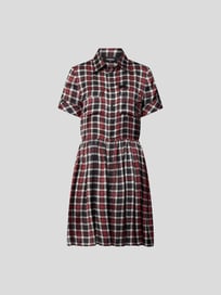 Minikleid mit Tartan-Karo von Dsquared2 Rot - 2