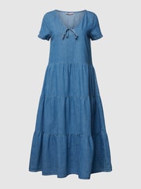 Jeansjurk van katoen van Tommy Jeans Blauw / turquoise - 19