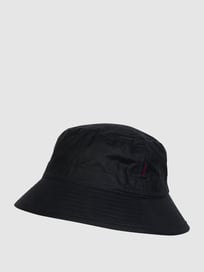 Bucket Hat mit Label-Stitching von Barbour Blau / Türkis - 24