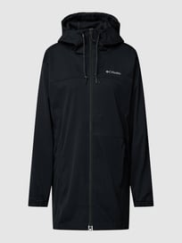 Parka met labelprint, model 'FLORA' van Columbia Grijs / zwart - 42
