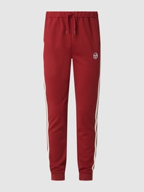 Trainingshose mit Kontraststreifen Modell 'New Darmarindo' von SERGIO TACCHINI Rot - 30