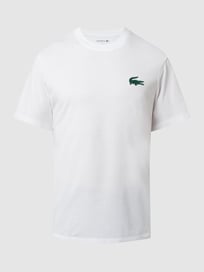 T-Shirt mit Label-Detail Modell 'Croco Flock' von Lacoste Weiß - 19