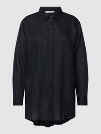 Overhemdblouse in effen design van Esprit Grijs / zwart - 13