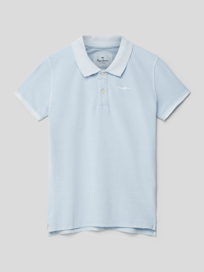 Poloshirt mit Logo-Stitching von Pepe Jeans Blau / Türkis - 34